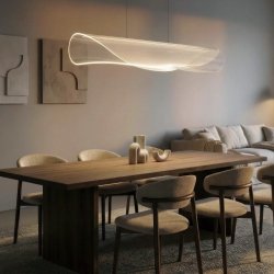 Lampa wisząca Azzardo DRAGONFLY PENDANT 3000K BK AZ6791 Czarna LED