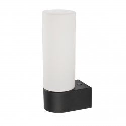 Nowoczesna Dekoracyjna Lampa Ścienna Szklany Kinkiet IP44 NATALIE I BLACK 10725 Nowodvorski Lighting