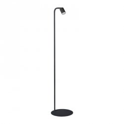 Lampa podłogowa stojąca czarna minimalistyczna klasyczna nowoczesna regulowana tuba NEX 16192 TK-LIGHTING