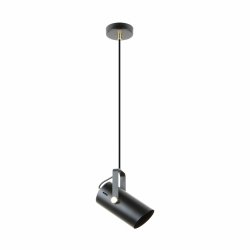 A8165-1 RESI LAMPA WISZĄCA CZARNY MAT-ZŁOTO/MATT BLACK-GOLD