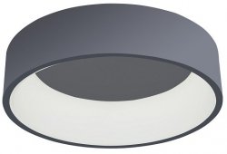 LAMPA PLAFON DESIGN ITALUX CHIARA 3945-832RC-GR-3 SZARA NOWOCZESNA