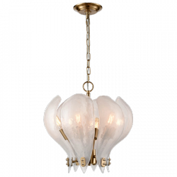Designerska Lampa Wisząca Glamour CANNES P06722BR COSMO LIGHT
