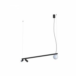 Nowoczesna lampa wisząca FOURTY black III 11447 Nowodvorski Lighting