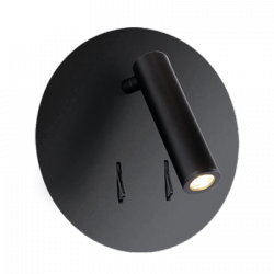 AZZARDO KINKIET FARO AZ3204 LED CZARNY