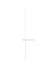 Nowoczesny biały kinkiet LED listwa minimalistyczny uniwersalny zmiana barwy światła LUCES EXCLUSIVAS 9003015