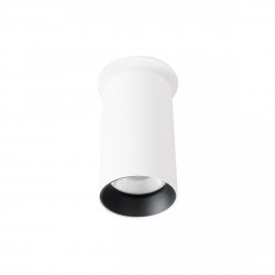 Lampa sufitowa podtynkowa plafon LED minimalistyczna klasyczna biała aluminiowa tuba Halo D H0126 MAXLIGHT 