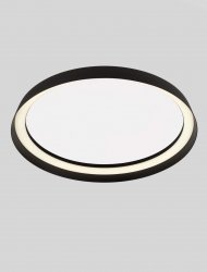Nowoczesny plafon LED w kolorze czarnym BATALLAS LE44650 Luces Exclusivas