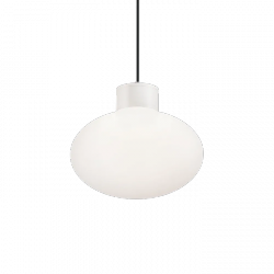 Lampa Wisząca Zewnętrzna Biała CLIO 144252 + 145068 IDEAL LUX