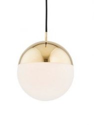 NOWOCZESNA LAMPA WISZĄCA GLAMOUR W MOSIĄDZU ARGON LIVIA 4029