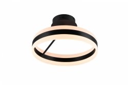 Lampa sufitowa plafon LED czarny okrągły nowoczesny możliwość ściemniania DIOS 631410132 Trio