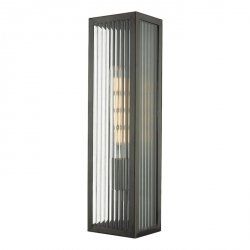 Łazienkowy Kinkiet Ścienny Szklany Brąz KEEGAN KEE5063 DAR LIGHTING