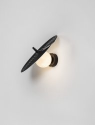 Lampa ścienna kinkiet czarny nowoczesny designerski dekoracyjny do salonu sypialni Luces Exclusivas