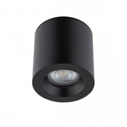 Nowoczesna Oprawa Sufitowa Natynkowa IP44 Plafon Tuba CEARA BLACK 10714 Nowodvorski Lighting