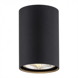 Plafon Sufitowy Spot Tuba Czarna TUBO 4909 BZ ARGON