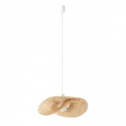Naturalna Lampa Wisząca Z Plecionego Bambusa W Stylu Boho  HAVANA S 11395 Nowodvorski Lighting