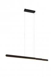 Nowoczesna Dekoracyjna Lampa Wisząca LED Czarna HELIOS 343310332 TRIO