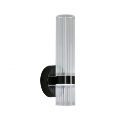 Designerski kinkiet ścienny nowoczesny art deco w kolorze grafitowym glamour AMBIENTE LED CCT LP-1510/1W GR Light Prestige 