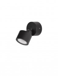 Kinkiet zewnętrzny LED aluminiowy kolor antracyt regulowana tuba minimalistyczny nowoczesny IP65 CIMORZA LE75229 Luces Exclusivas