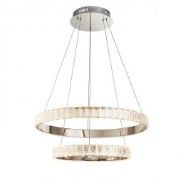 Lampa Wisząca Chrom LED Glamopur CELESTE 78701 ENDON