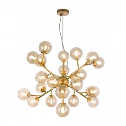MOLEKULARNA LAMPA WISZĄCA SZKLANE KULE MODERN MAYTONI DALLAS MOD545PL-24G DESIGNERSKA LAMPA DO SALONU