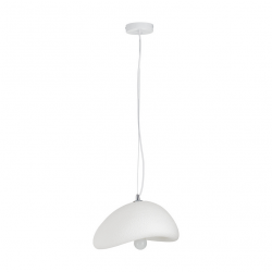 Dekoracyjna nowoczesna biała lampa wisząca designerski styl STONE DN426-300 