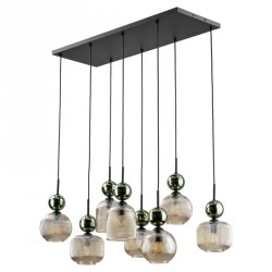 Lampa wisząca wielopunktowa szklane klosze designerska nowoczesna dekoracyjna salonowa SOPHIA 11151 TK-LIGHTING