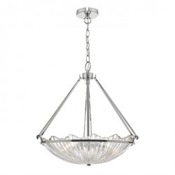 Szklana Lampa Wisząca Klasyczna AVRIL AVR0350 DAR LIGHTING
