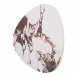 Kinkiet ścienny LED biały kamień naturalny owalny designerski dekoracyjny Marbles W0390 Maxlight 