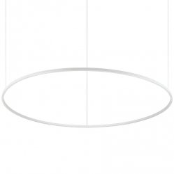 NOWOCZESNA LAMPA WISZĄCA RING LED BIAŁY OKRĄG IDEAL LUX 342177 ORACLE SLIM D150 ROUND 2700K