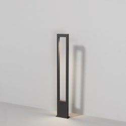 Lampa stojąca ogrodowa zewnętrzna słupek nowoczesna LED metalowa grafit prostokąt Bonn MAYTONI O425FL-L20GF