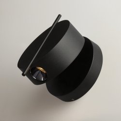 Nowoczesny kinkiet ścienny LED minimalistyczny czarny aluminium Nuance MAYTONI MOD180WL-L4B3K1