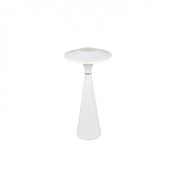Przenośna Biała Lampka Stołowa LED TORREZ R57726131 RL