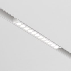 Ścieżka świetlna lampa szynowa LED minimalistyczna uniwersalna aluminium biała Points MAYTONI TR031-2-12W4K-W
