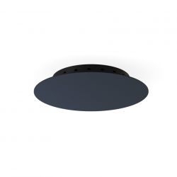 Czarne mocowanie do lampy wiszącej lub kinkietu natynkowe max 4 lampy do systemu CAMELEON CANOPY A MINI BLACK 10018 Nowodvorski Lighting