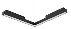 Lampa Szynoprzewodowa Narożnikowa A Magnetyczna Czarna AZZARDO ALFA TRACK MAGNETIC 52 AZ5496