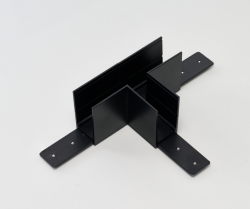 Złącze T czarne do szynoprzewodu magnetycznego jednofazowego natynkowego Azzardo BETA TRACK MAGNETIC57 230V CONNECTOR T A AZ6701