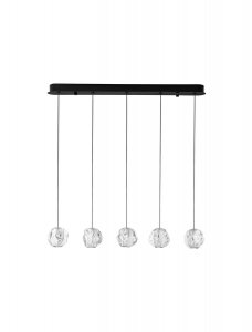 Nowoczesna Lampa Zwieszana Nad Stół Do Jadalni Białe Kule LUCES EXCLUSIVAS CHEPEN LE44644
