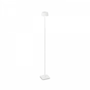 Biała Lampa Stojąca Podłogowa Nowoczesna Ładowana PURE 311708 IDEAL LUX