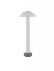 Lampa zewnętrzna do ogrodu stojąca LED biała wykonana z cementu minimalistyczna nowoczesna niska IP65 Luces Exclusivas 