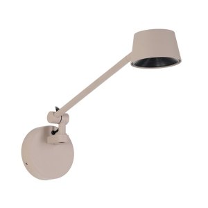 Kinkiet na wysięgniku beżowy MOLLY S WALL BEIGE Azzardo AZ6806