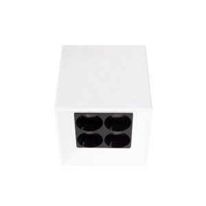 Lampa sufitowa plafon LED minimalistyczna klasyczna kwadratowa biała aluminiowa X-line C0251 MAXLIGHT 