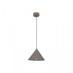 Brązowa lampa wisząca stożkowy klosz minimalistyczna loftowa uniwersalna klasyczna CONO S 11375 TK-LIGHTING