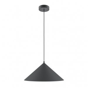 Nowoczesna Lampa Wisząca Basic Colors Maytoni MOD167PL-01B Stożkowy Kształt Czarna