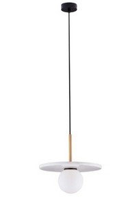 Stylowa lampa wisząca marmur szklany klosz JUANJUI LE44854 Luces Exlusivas