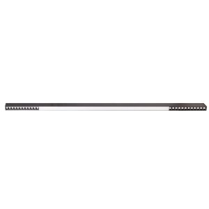 Lampa sufitowa plafon LED minimalistyczna klasyczna prostokąt listwa czarna aluminiowa RX C0262 MAXLIGHT 