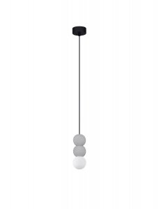 Lampa wisząca betonowo szklane kule IBAGUE LE44663 Luces Exlusivas