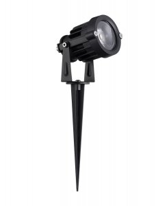Lampa ogrodowa reflektor LED aluminiowa czarna regulowana minimalistyczna klasyczna IP65 COLENZO LE75344 Luces Exclusivas