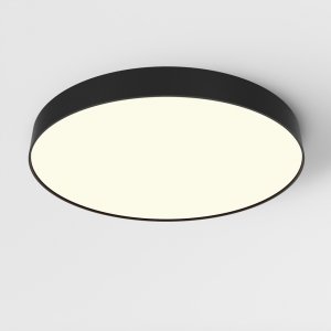 Lampa sufitowa LED nowoczesna aluminium czarna ZON MAYTONI C032CL-90W3K-RD-B