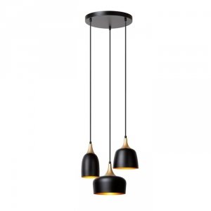 Lampa Wisząca Czarna Loft Vintage CHAYANNE 05446/13/30 LUCIDE