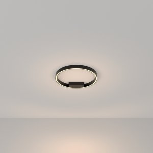 Lampa Sufitowa LED Okrągła Nowoczesna Czarna RIM MAYTONI MOD058CL-L25B3K